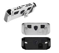Funda protectora de TPU para MSI Claw 8 Z2 Extreme Game Machine Funda protectora con soporte (blanco)