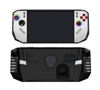Funda protectora de TPU para MSI Claw A8 BZ2EM, incluye soporte integrado, proporciona arañazos y resistencia, funcionalidad completa del dispositivo de ajuste personalizado (negro)