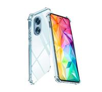 Funda Protectora de TPU para Oppo A78 4G, Carcasa de Protección Transparente con Esquinas Reforzadas, Protección para la Cámara Trasera