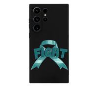 Funda protectora de TPU ultradelgada para Galaxy S23/Plus/funda protectora de TPU para luchar contra el cáncer de ovario