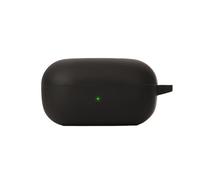 Funda protectora de transporte a prueba de golpes compatible con auriculares GalaxyBuds FE, carcasa a prueba de polvo, funda de carga lavable, funda de silicona con mosquetón a prueba de polvo para