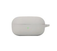 Funda protectora de transporte a prueba de golpes compatible con auriculares GalaxyBuds FE, carcasa a prueba de polvo, funda de carga lavable, funda de silicona con mosquetón a prueba de polvo para