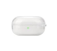 Funda protectora de transporte a prueba de golpes compatible con auriculares GalaxyBuds FE, carcasa a prueba de polvo, funda de carga lavable, funda de silicona con mosquetón a prueba de polvo para