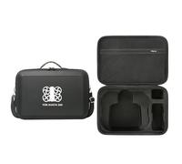 Funda protectora de transporte para DJI Avata 360, bolsa de almacenamiento portátil para control remoto RC2 y hub de carga, bolsa protectora ligera de viaje para accesorios de dron, Negro con un