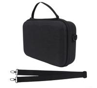 Funda protectora de transporte para DJI Pocket 4 3, bolsa de cámara con forro suave con divisor para filtros de lente, baterías, accesorios, amarillo (negro2)