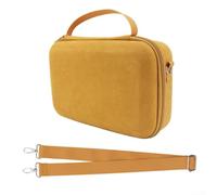 Funda protectora de transporte para DJI Pocket 4 3, bolsa de cámara con forro suave con divisor para filtros de lente, baterías, accesorios, amarillo (amarillo2)