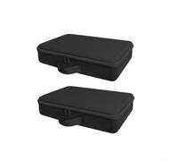 Funda protectora de transporte para Ecovacs para Winbot W1s W2s para mini robot limpiador de ventanas con carcasa de EVA e interior espacioso para herramientas, color negro (B)