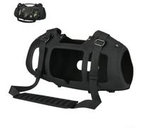 Funda protectora de viaje para JBL para boombox 3 - Carcasa rígida de EVA con correas cruzadas ajustables - Bolsa de almacenamiento al aire libre negra 49,5 cm