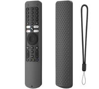 Funda Protectora del Mando a Distancia para Xiaomi XMRM-ML,Funda Protectora de Silicona Antideslizante y Anti-caída con Cordón para Xiaomi XMRM-ML Accesorios del Mando a Distancia (Gris Oscuro)