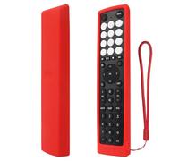Funda Protectora del Mando a Distancia Solo para Hisense VIDAA TV Mando a Distancia Original, Antideslizante Funda Silicona Compatible con Hisense EN2J36H EN2F36H ERF2S36H EN2D36H ERF2N36H - Rojo