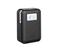 Funda protectora diseñada para Anker Nano 45 W, funda de silicona a prueba de golpes para banco de energía Anker Nano de 10000 mAh, piel resistente a los arañazos para uso diario y viajes (negro)