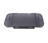 Funda Protectora Dura para Consola de Juegos Elegante para 2 con Cerradura de Seguridad, Caja de Transporte de Viaje para Viajeros, Paneles Ahumados Mate y Diseño Delgado (Black)