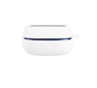 Funda Protectora el Estuche de los Auriculares inalámbricos para JBL Live Buds 4, Funda Protectora de Silicona Blanda a Prueba de Golpes (Blanco)