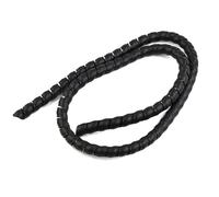 Funda protectora en espiral de 1 metro, envoltura de polietileno for cables de carga, mangueras hidráulicas, antidesorden, 8mm