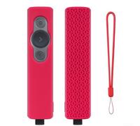 Funda protectora ergonómica de silicona para Logitech Spotlight Remote evita caídas y mejora la usabilidad (rojo)