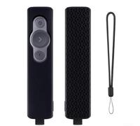 Funda protectora ergonómica de silicona para Logitech Spotlight Remote evita caídas y mejora la usabilidad (negro)