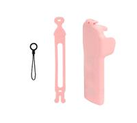 Funda protectora ergonómica para dispositivos de grabación de video Pocket 3 con agarre táctil y recortes específicos de componentes, cubierta impermeable para accesorios de cámara