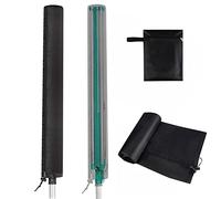 Funda Protectora Exterior Mrrihand 165cm, 420D Oxford Impermeable para Tendederos Tipo Paraguas, Revestimiento Interior Plateado con Cremallera y Cordón, Funda Protectora para Tendedero de Jardín