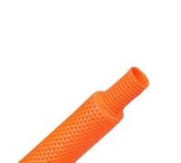 Funda Protectora for Cable Trenzado termorretráctil de Pet, 1-10 m, Color Negro y Naranja, Suave(Orange,6MM*1M)