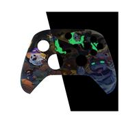 Funda protectora frontal suave al tacto con diseño personalizado de Halloween CandyNight para Xbox Series X/S