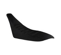 Funda Protectora Funda Asiento Antideslizante Motocicleta Protector Cojín Cuero A Rayas Resistente Al Agua para Y&amaha YFZ450 2004-2013(Negro)