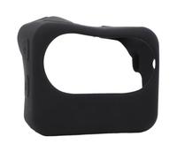 Funda Protectora, Funda de Silicona para Cámara con Base de Liberación Rápida, Compatible con Cámaras GO 3, Fácil de Instalar y Quitar (Black)