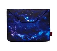 Funda Protectora Galaxy para Libros de Tapa Blanda, Con Cremallera Acolchada, 11.4 x 9 Pulgadas