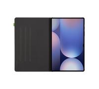 Funda protectora GeckoCovers para Samsung Galaxy Tab S10 Ultra EasyClick, funda para cactus, negra