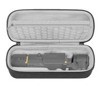 Funda Protectora Geekria para dji Osmo Pocket 4, Estuche de Viaje rígido portátil y Organizador de Accesorios para Cargador, Cable, Tarjeta SD, Bolsa compacta Resistente a Golpes (Gris)
