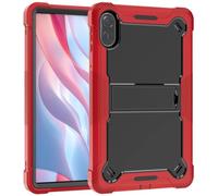 Funda Protectora híbrida de Silicona for PC, Resistente, Adecuada for Huawei Honor Pad X8A, 11 ", NDL-W09 2024, Funda for Tableta a Prueba de Golpes(Red)