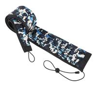 Funda protectora impermeable ajustable de neopreno para caña de pescar | Cubierta de almacenamiento para caña de pescar para cañas de arrastre y lanzamiento, depósito de arroyos junto al lago y río