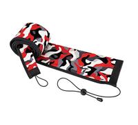 Funda protectora impermeable de neopreno ajustable para caña de pescar | Cubierta para caña de pescar para depósito de arroyos junto al río, lago y cañas de pescar