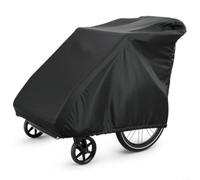 Funda protectora impermeable Oxford 210D para remolque de bicicleta, 140 x 84 x 99 cm, compatible con Qeridoo para Burley para Thule, negro