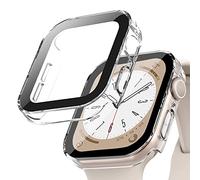 Funda Protectora Impermeable para Apple Watch 42mm 46mm 40mm 44mm 41mm 45mm,Protector de Pantalla de Vidrio Templado Integrado,Case PC Rígida para iWatch Serie 11 10 9 8 7 6 5 4 SE(NO PARA LA SERIE 3)