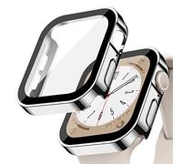 Funda Protectora Impermeable para Apple Watch 42mm 46mm 40mm 44mm 41mm 45mm,Protector de Pantalla de Vidrio Templado Integrado,Case PC Rígida para iWatch Serie 11 10 9 8 7 6 5 4 SE(NO PARA LA SERIE 3)