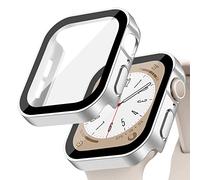 Funda Protectora Impermeable para Apple Watch 42mm 46mm 40mm 44mm 41mm 45mm,Protector de Pantalla de Vidrio Templado Integrado,Case PC Rígida para iWatch Serie 11 10 9 8 7 6 5 4 SE(NO PARA LA SERIE 3)