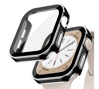 Funda Protectora Impermeable para Apple Watch 42mm 46mm 40mm 44mm 41mm 45mm,Protector de Pantalla de Vidrio Templado Integrado,Case PC Rígida para iWatch Serie 11 10 9 8 7 6 5 4 SE(NO PARA LA SERIE 3)