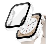 Funda Protectora Impermeable para Apple Watch 42mm 46mm 40mm 44mm 41mm 45mm,Protector de Pantalla de Vidrio Templado Integrado,Case PC Rígida para iWatch Serie 11 10 9 8 7 6 5 4 SE(NO PARA LA SERIE 3)