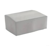 Funda protectora impermeable para plancha de mesa de 22 pulgadas con capucha, tela de poliéster resistente que garantiza una cobertura duradera de parrilla al aire libre (gris)
