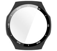 Funda Protectora Integrada con Escala Compatible con Huawei Watch GT6 Pro - Película Templada de PC Negra