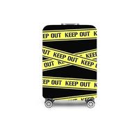 Funda Protectora 'Keep out' para Maleta Grande (66-76 cm), Reutilizable, Lavable, con Cremallera