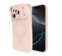 Funda protectora Kick MagSafe para iPhone 17 Pro, rosa