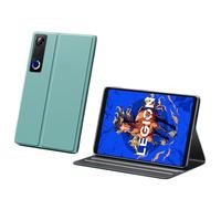 Funda Protectora la Tableta para Legion Y700 Gen 5 2026: Funda de Cuero de 360° Que Cubre Todo el Cuerpo, con Soporte y 3 ángulos de visión, y función de activación/suspensión Inteligente (Verde)