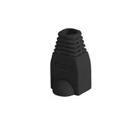 Funda Protectora Lanberg PLB-1000-BK para RJ45 - Pack de 100 Unidades Negras