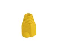 Funda protectora lanberg plb - 1000 - y para conector rj45 pack de 100 unidades amarillo