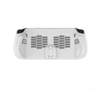 Funda protectora ligera para consola Legion GO S a prueba de golpes con soporte para una mayor comodidad de visualización (blanco)