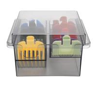Funda protectora ligera para protectores de recortadora, caja de almacenamiento de accesorios de peluquería, adecuada para estilistas profesionales, protector de cortaúñas
