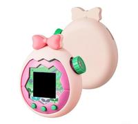 Funda protectora, linda silicona para Tamagotchi Paradise Cases a prueba de caídas elegante protección virtual dispositivo de juego de mascotas cubierta suave (rosa)