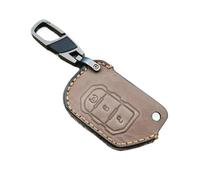 Funda Protectora Llave Coche para Jeep para Gladiator JT para Wrangler JL 2018 2019 2020 2021(Marrón)