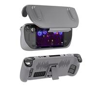 Funda protectora mejorada para cubierta de vapor, funda protectora extraíble ultrafina de TPU suave, a prueba de caídas y polvo (gris)